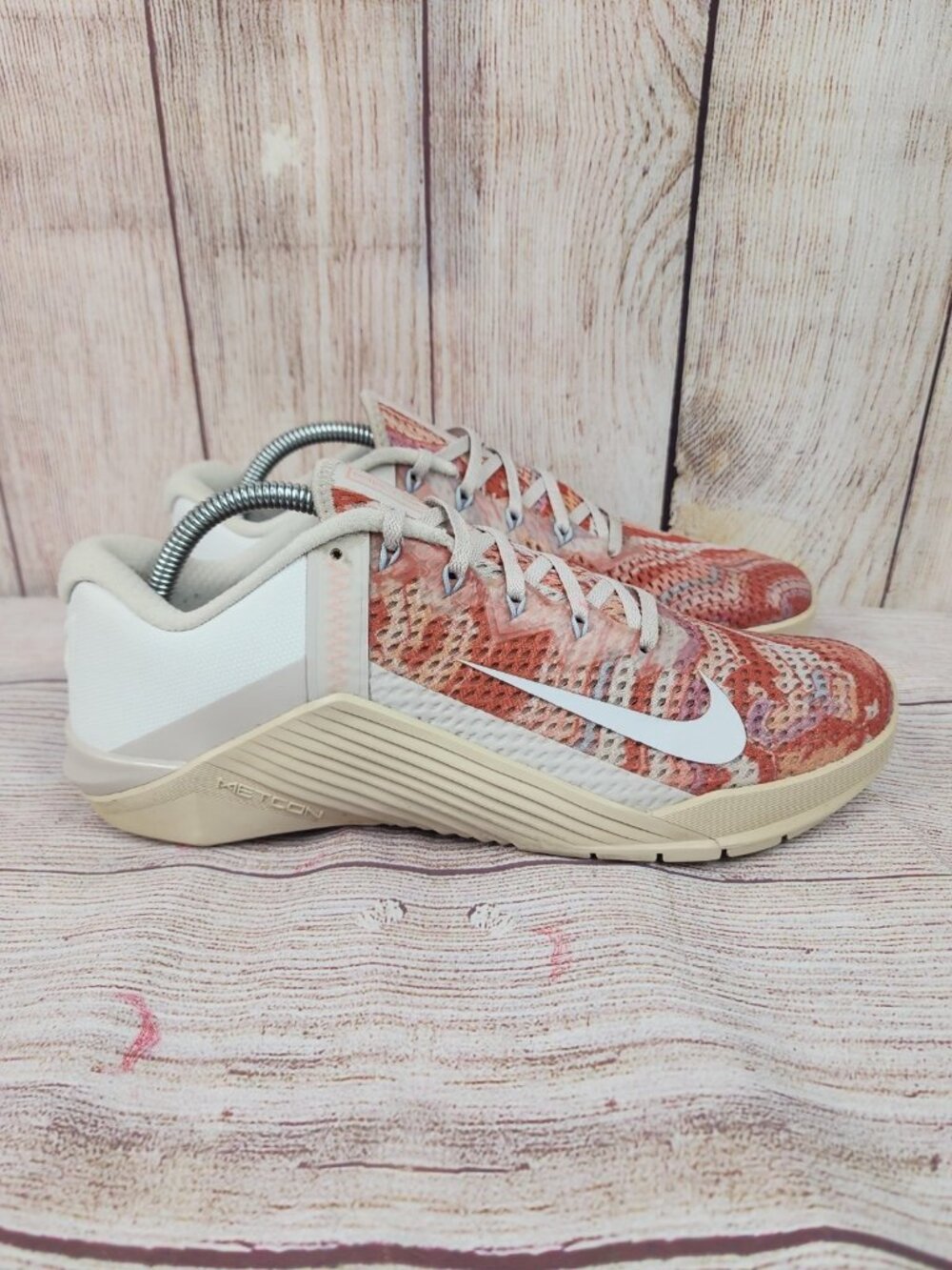 Nike Metcon 6 Shoes Womens Size 10.5 Cross Training Weight Power Lifting Gym